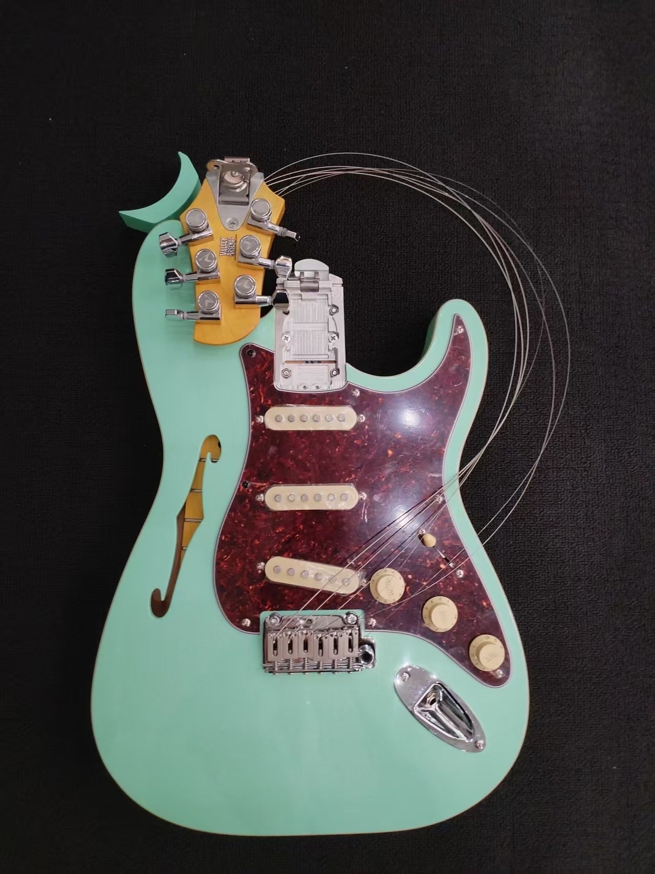 Convertiblecaster SWORD-OM3TL surfing green