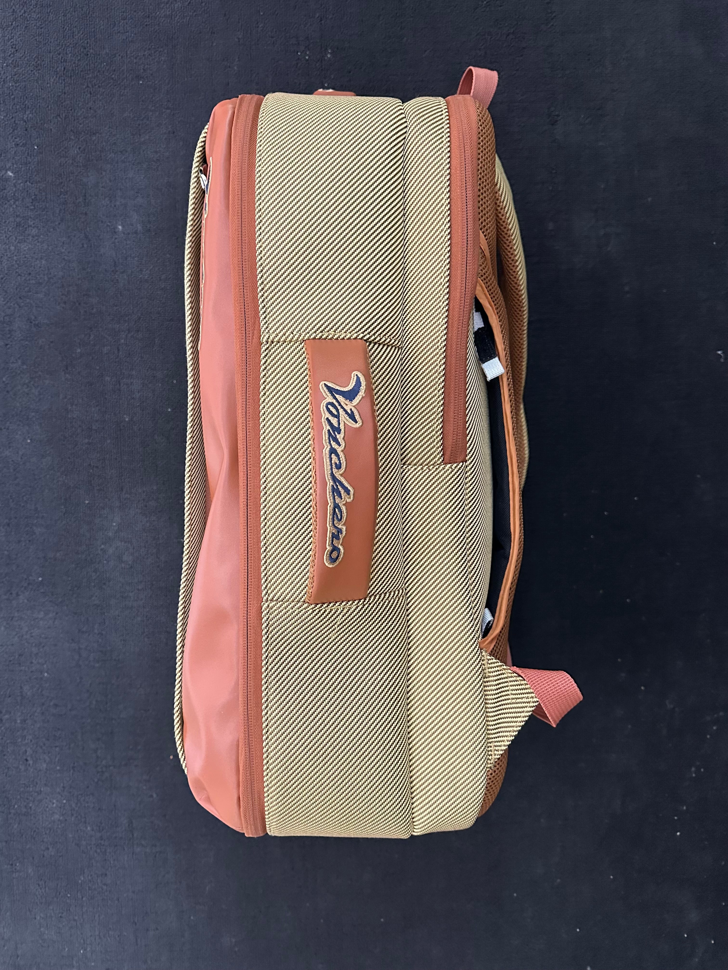 Yellow Tweed Backpack