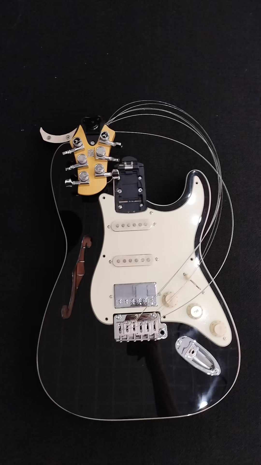 Convertiblecaster SWORD-RM3TL Black